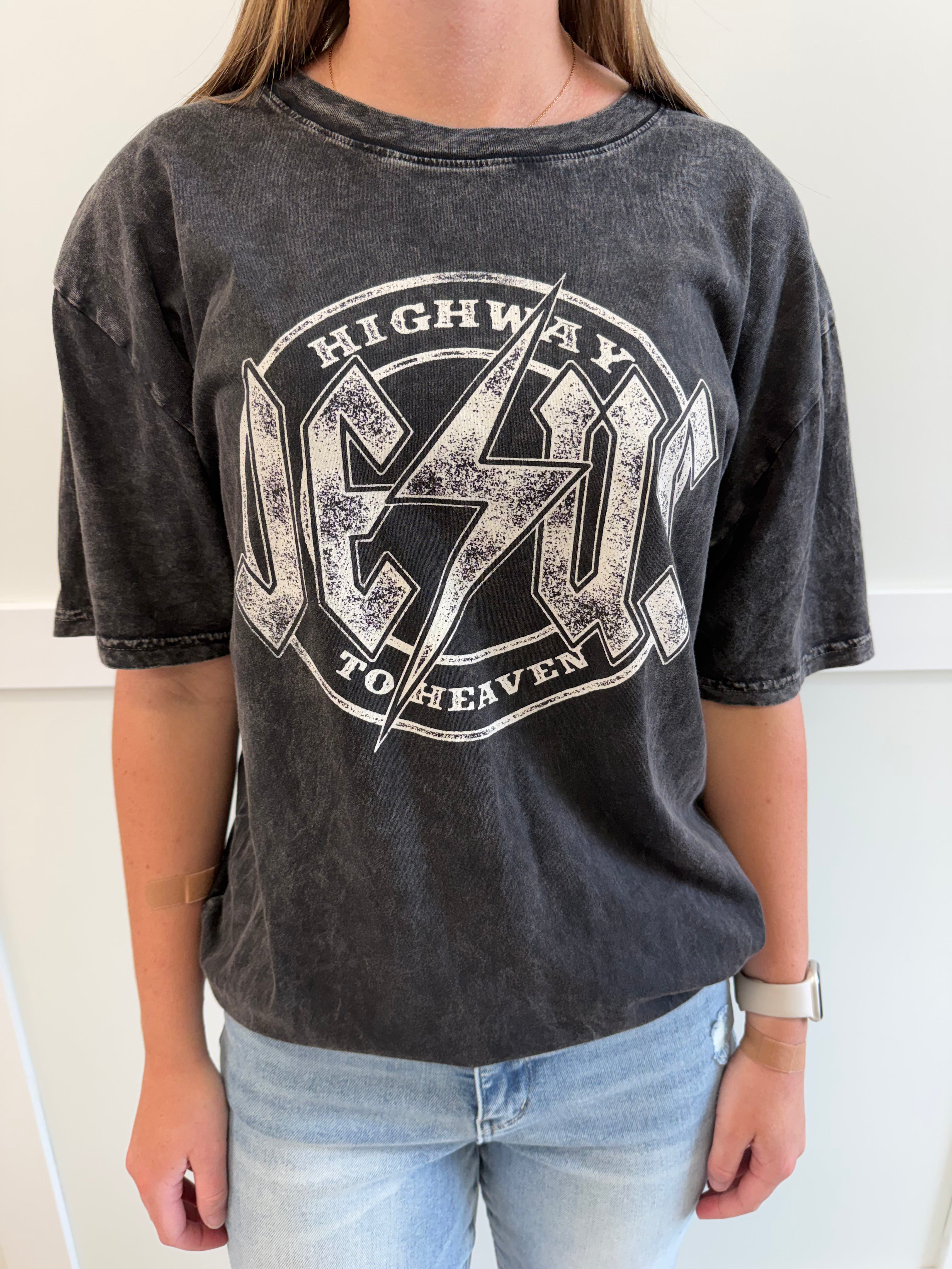 Faith Highway Jesus to Heaven Tee