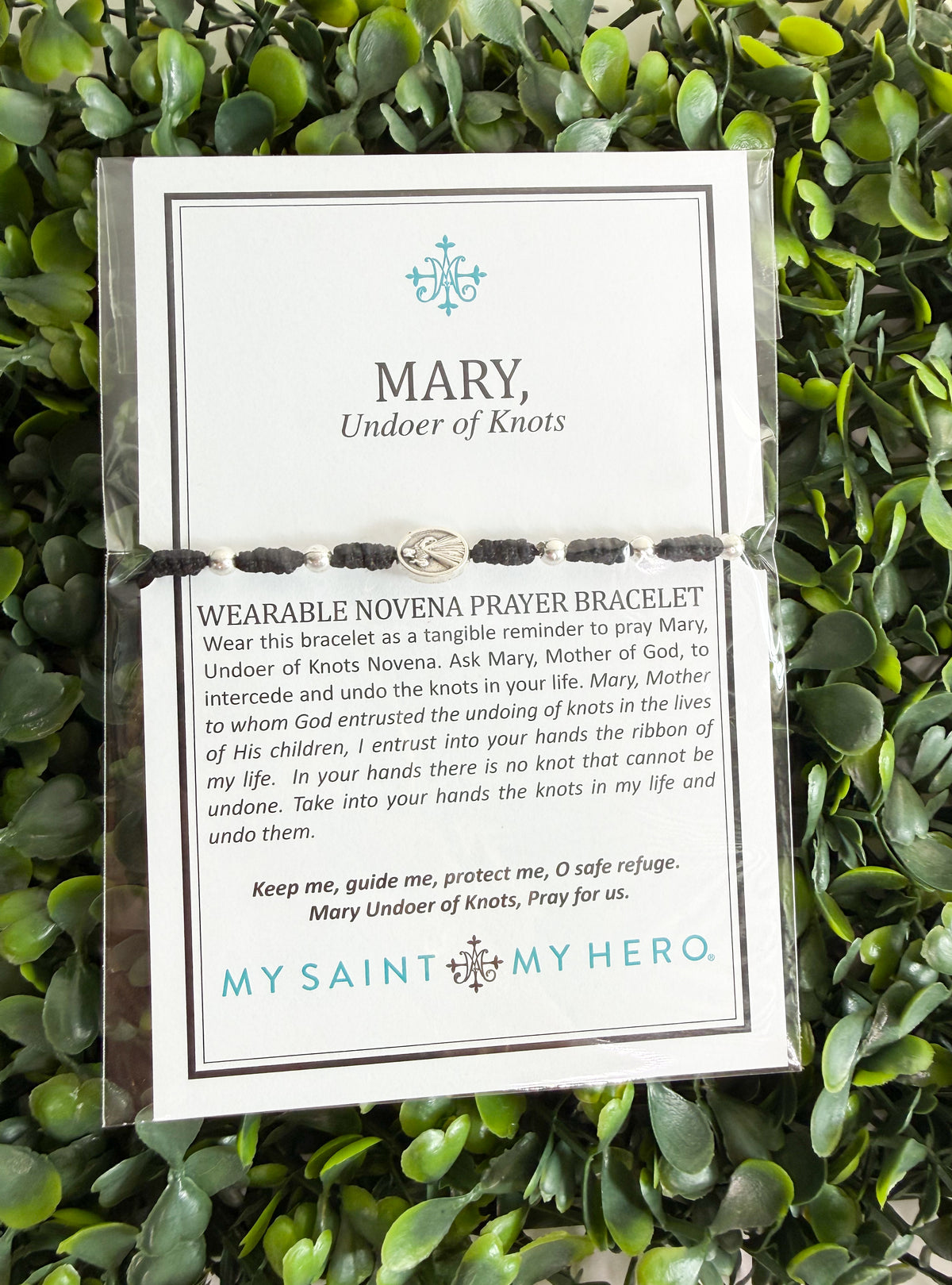 Mary Undoer of Knots Bracelet