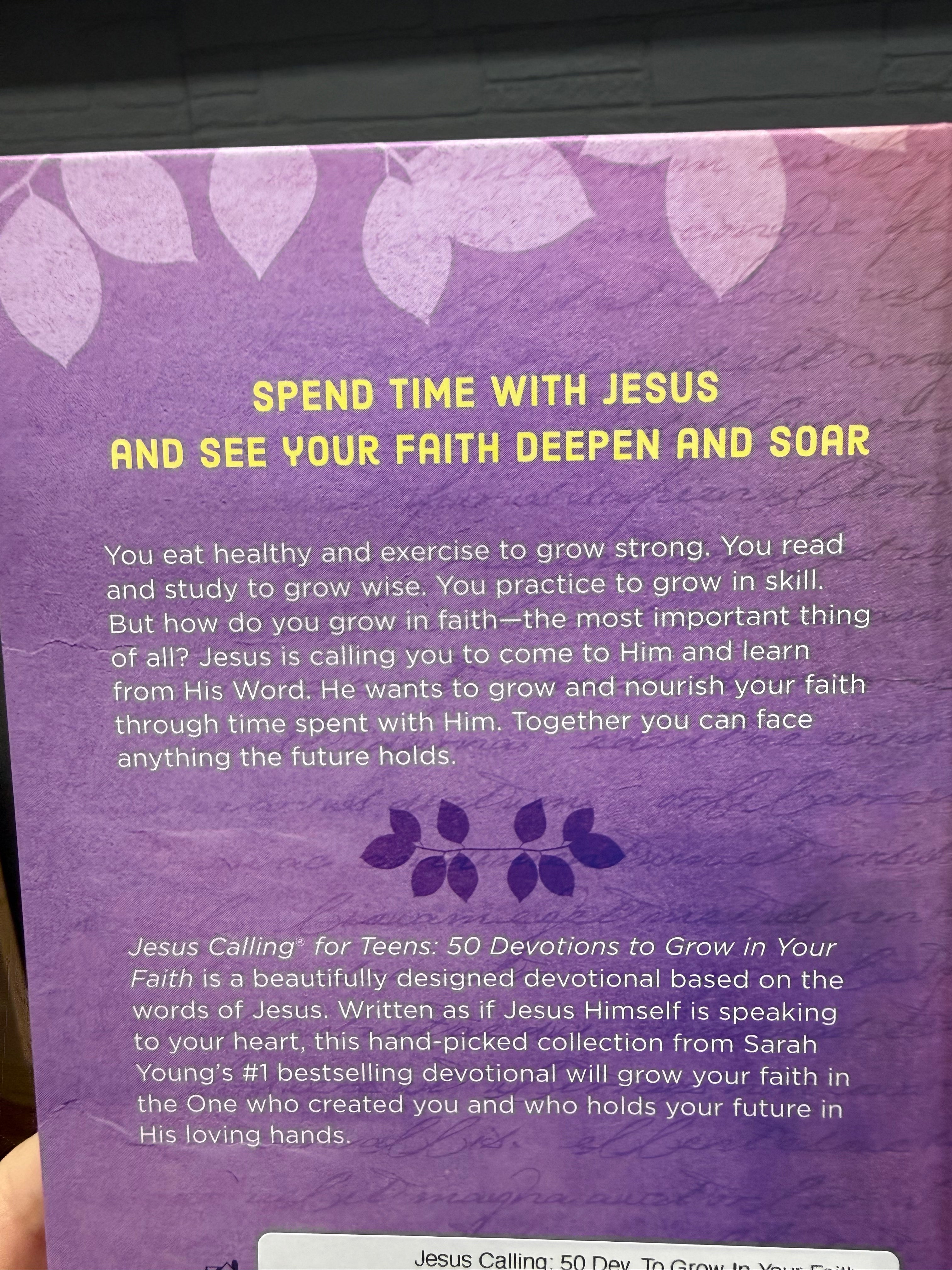 Jesus Calling: 50 Dev. To Grow In Your Faith