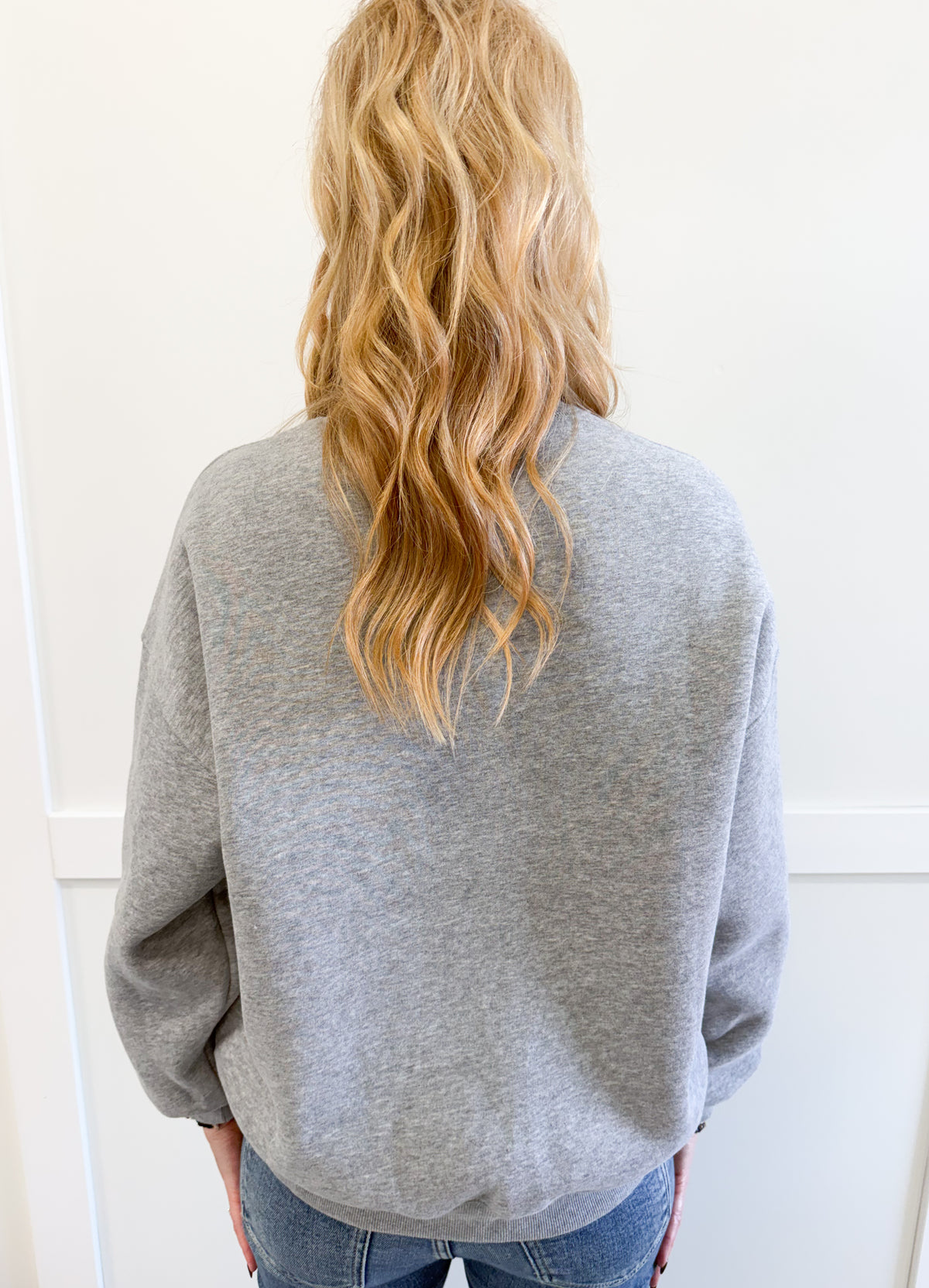 Nancy Mock Neck Sweatshirt