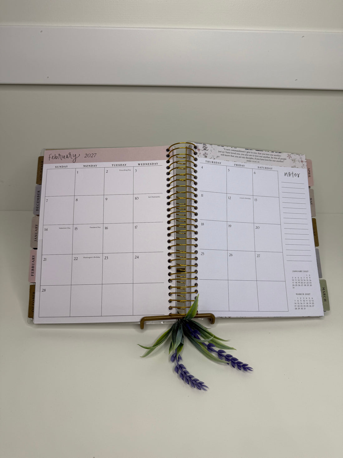 Walking With Jesus Planner - 26-27