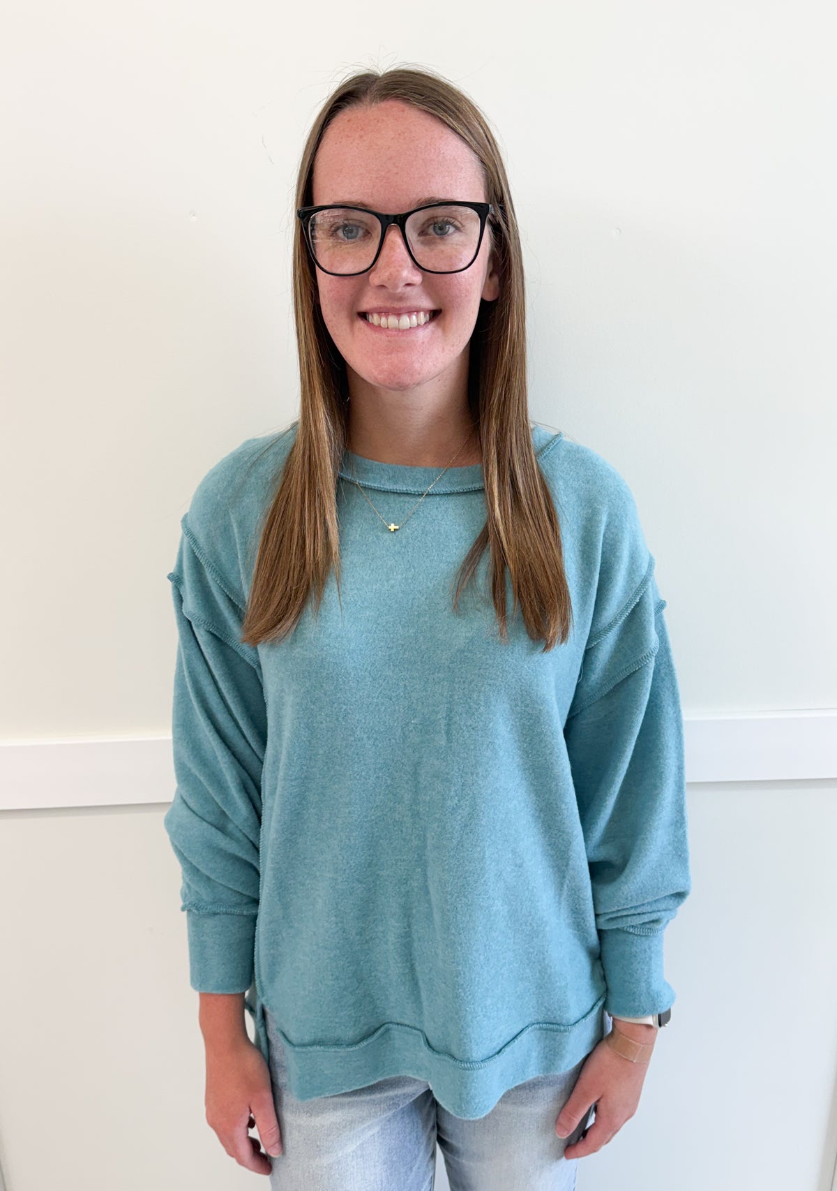 Jamies Brushed Hacci Oversized Sweater