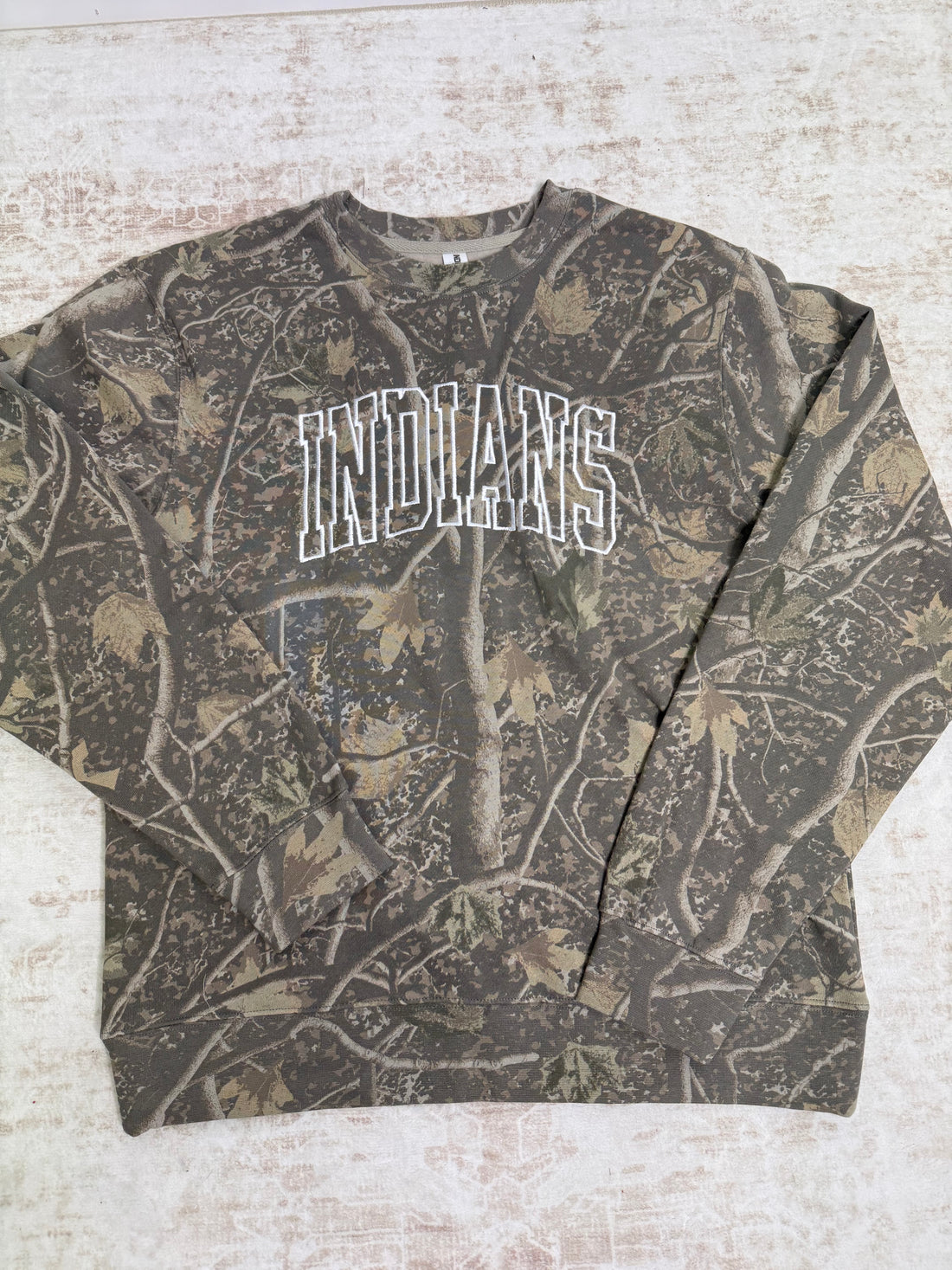 Indians Camo Sweatshirt