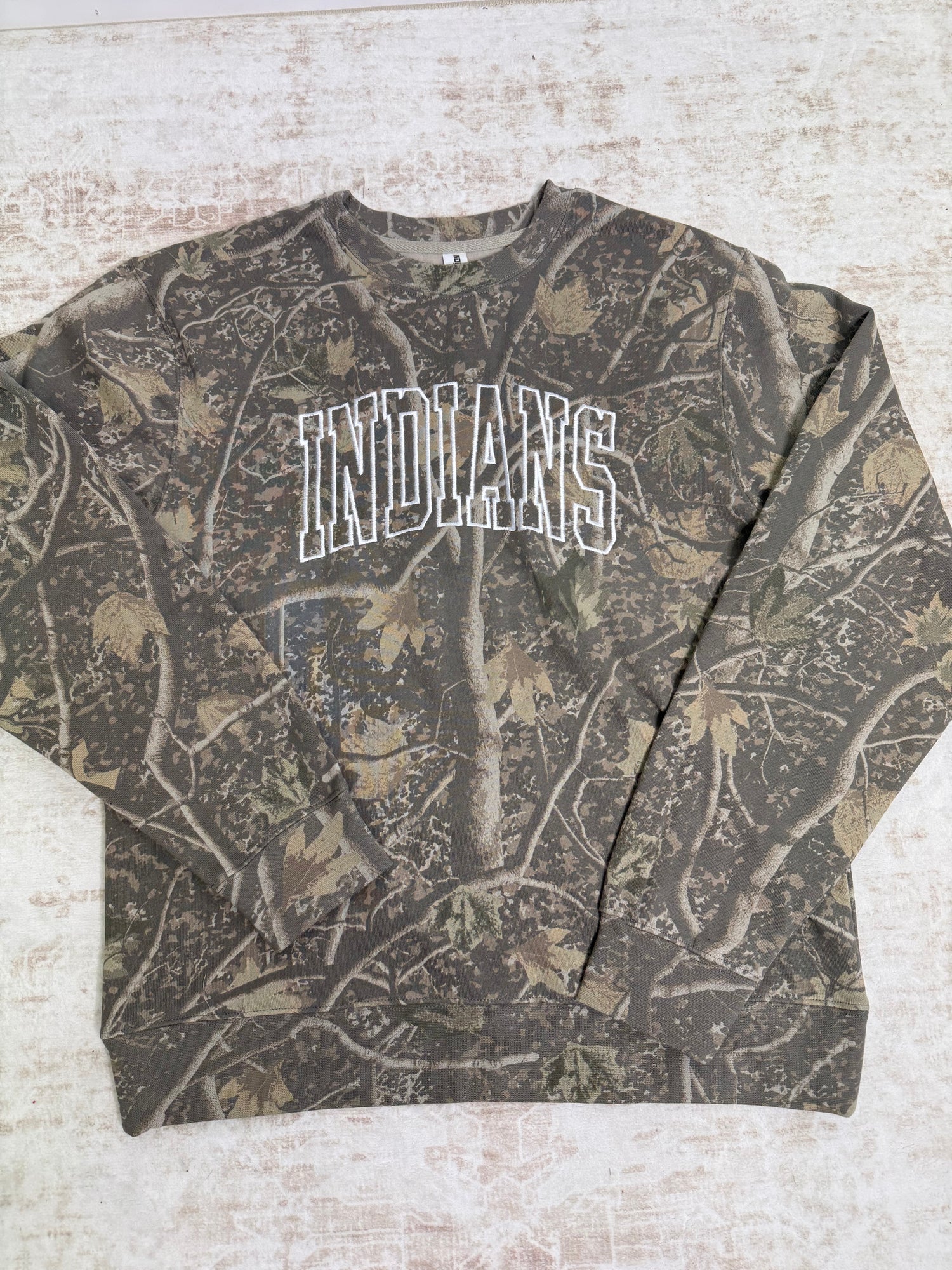 Indians Camo Sweatshirt