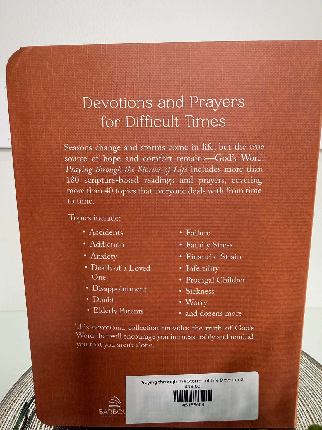 Praying through the Storms of Life Devotional