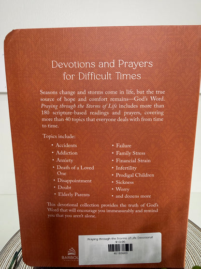 Praying through the Storms of Life Devotional