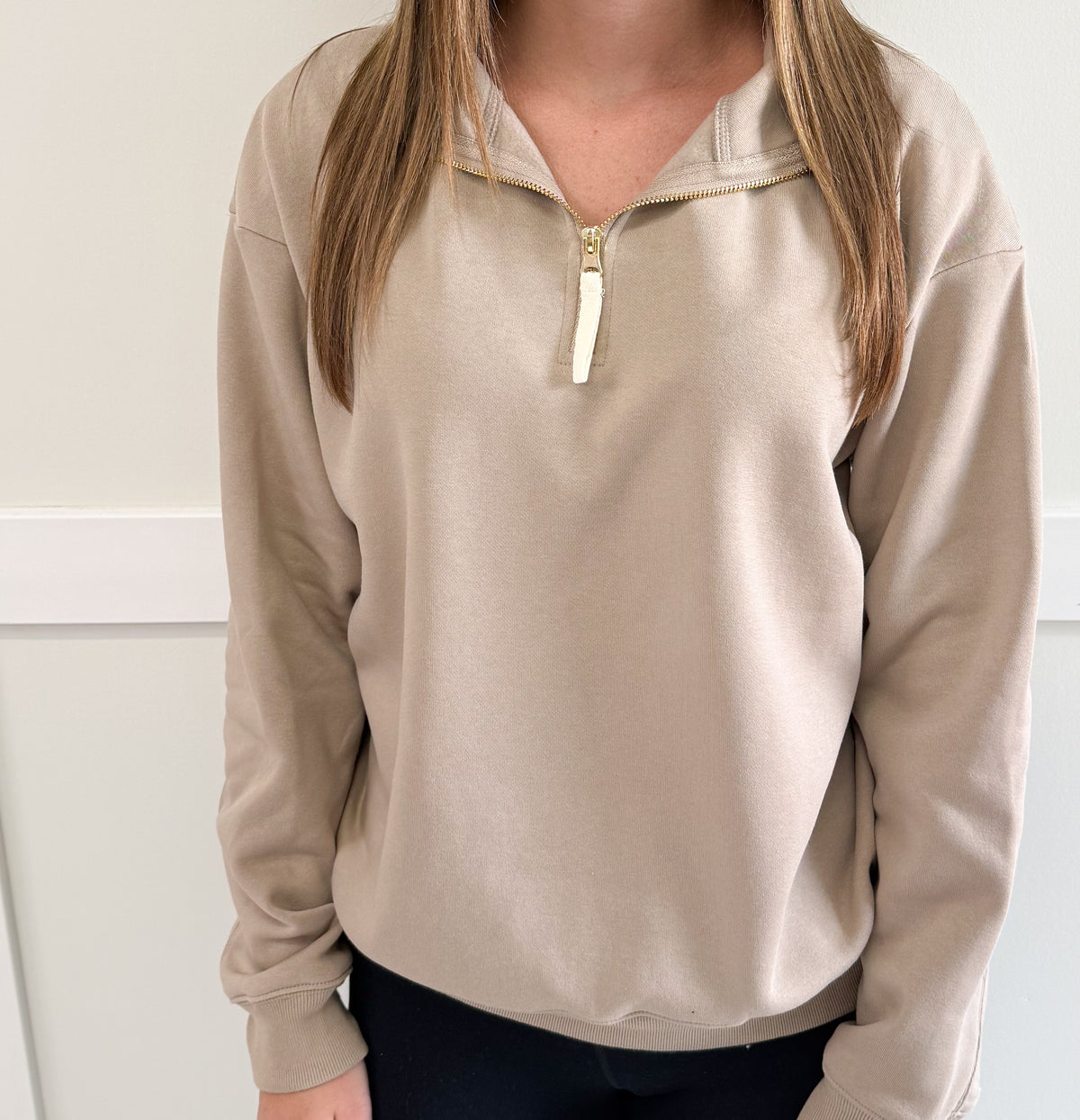 Emma Fleece 1/2 Zip Sweatshirt