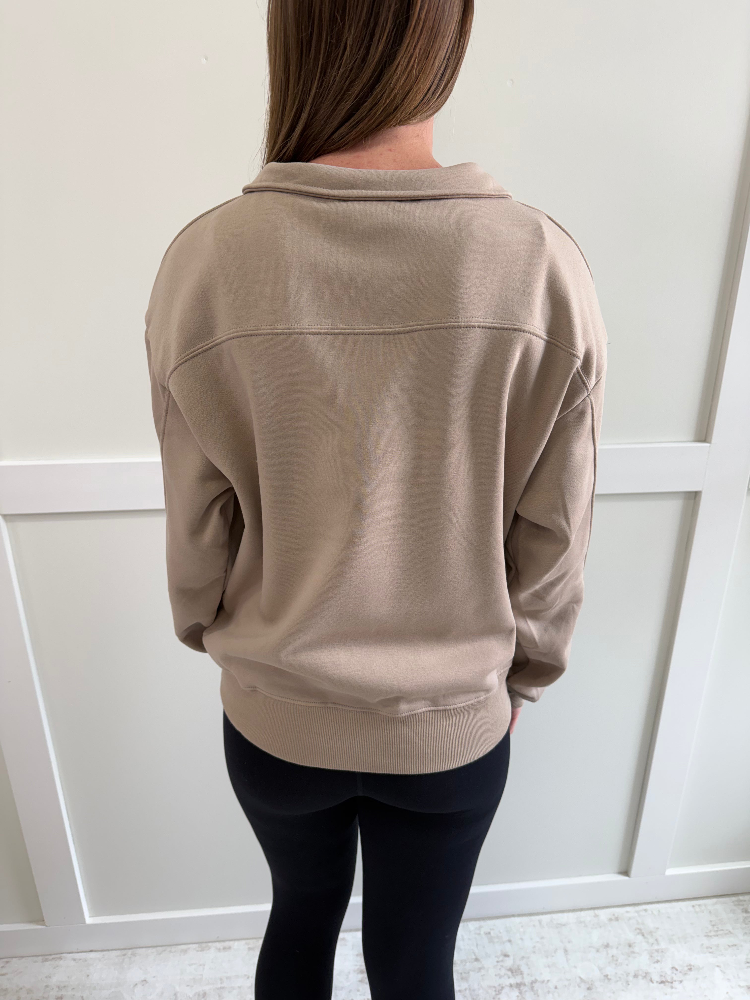 Emma Fleece 1/2 Zip Sweatshirt