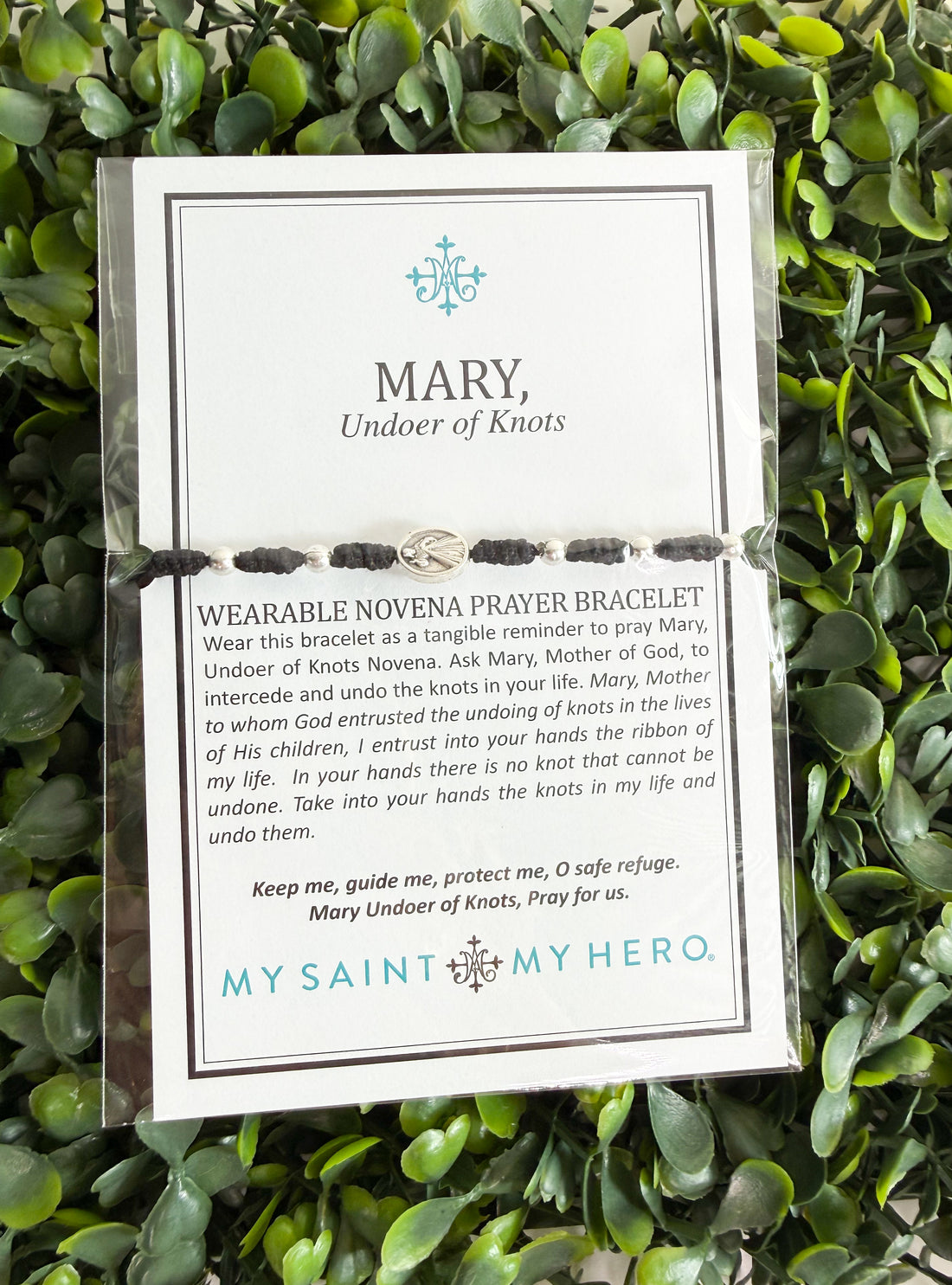 Mary Undoer of Knots Bracelet