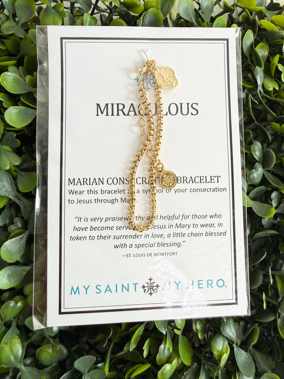 Miraculous Marian Consecration Bracelet