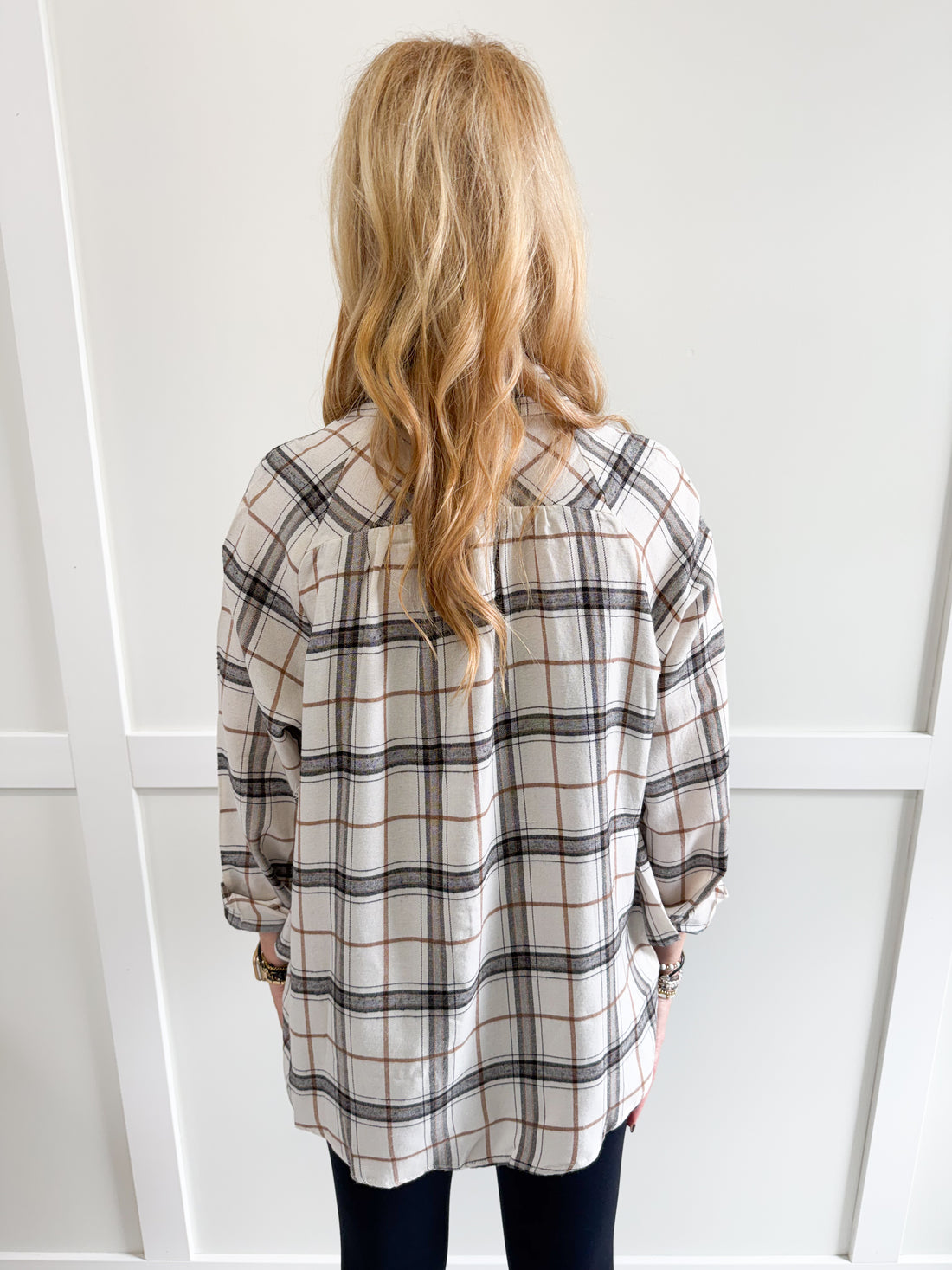 Abri Plaid Flannel Shirt