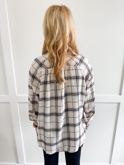 Abri Plaid Flannel Shirt