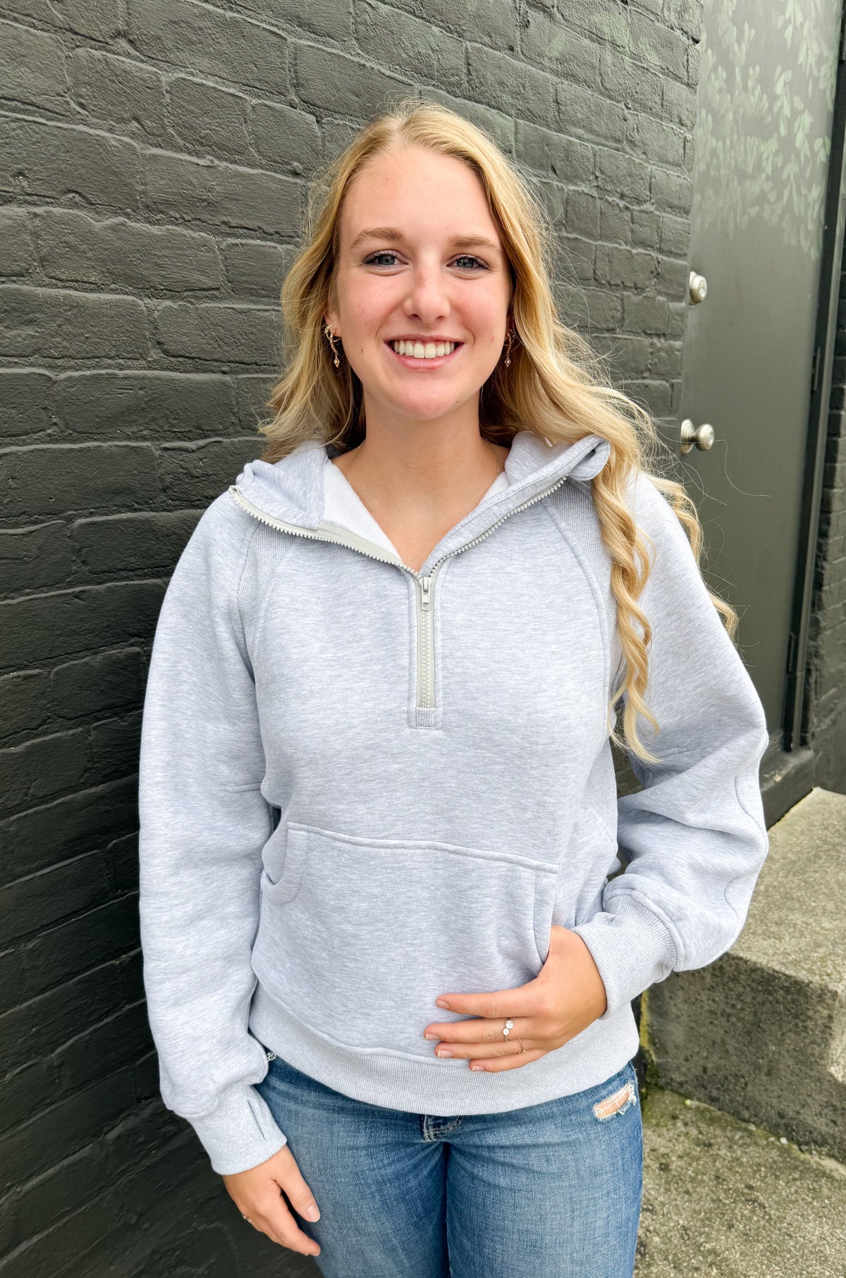 Chelsea Half Zip Hoodie