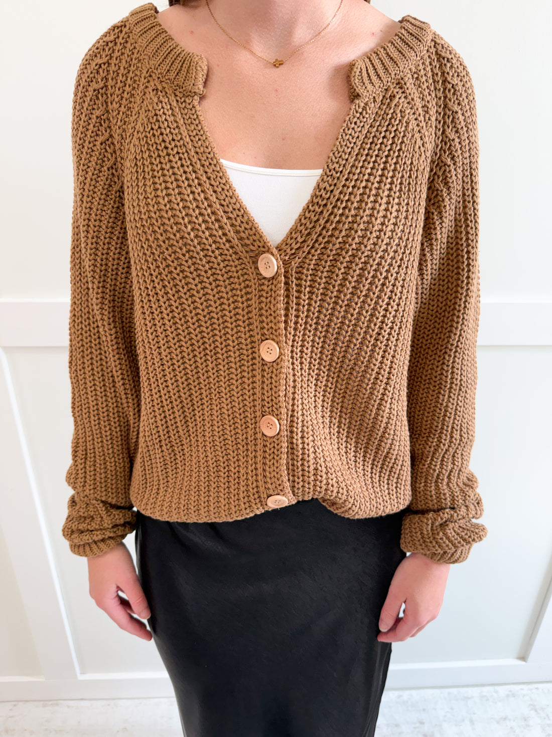 Charity Chunky Knit Cardigan