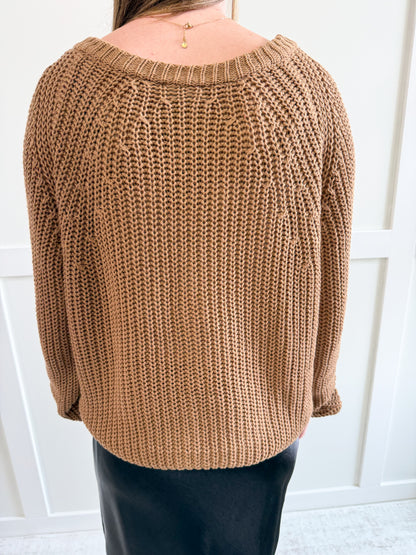 Charity Chunky Knit Cardigan