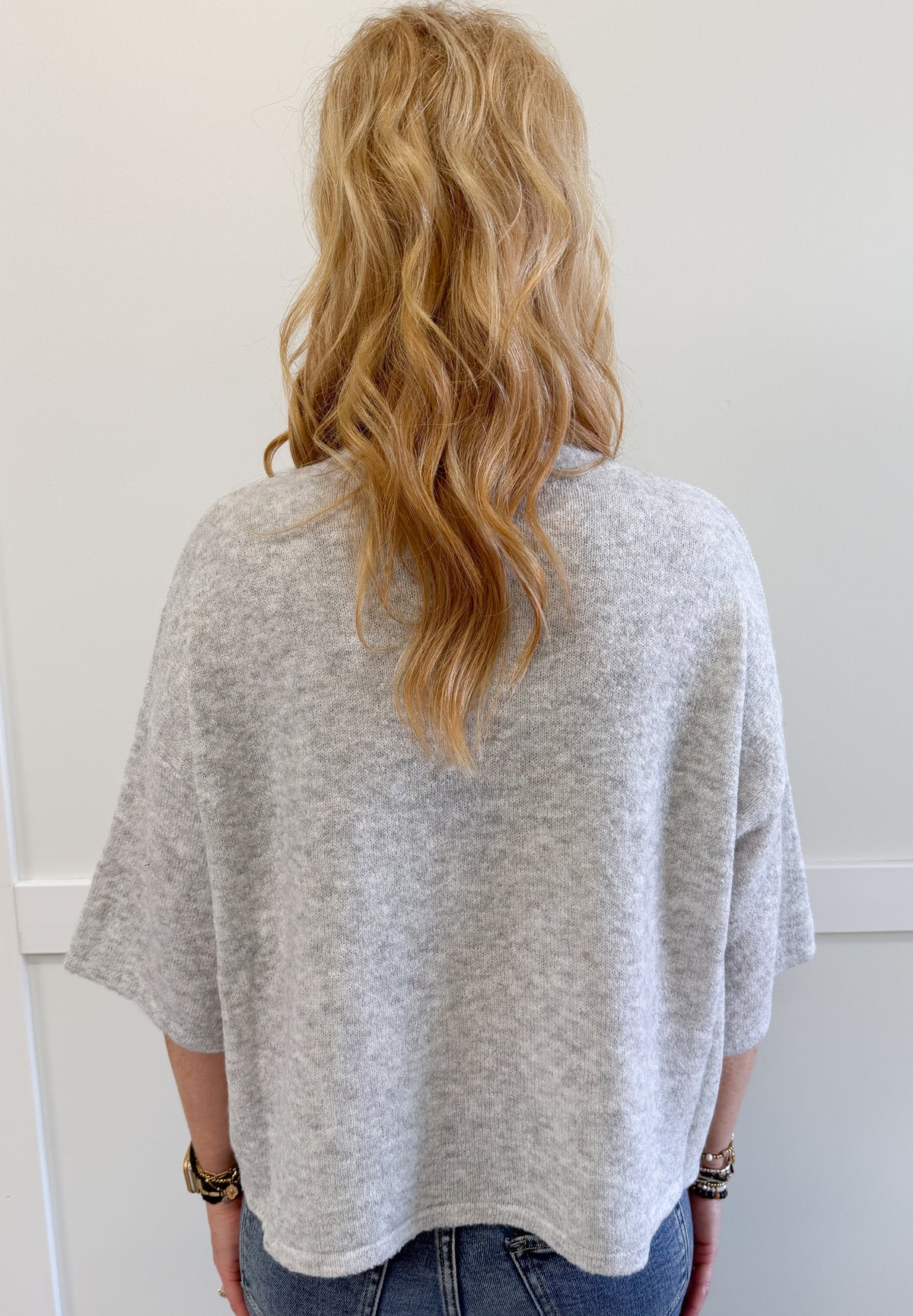 Bailey Brushed Knit Cape Cardigan