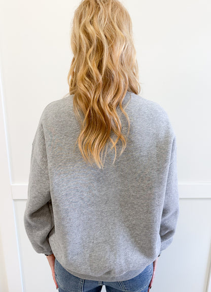 Nancy Mock Neck Sweatshirt